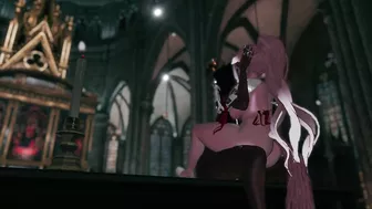 nun & succubus fuck in church [Dopalene & suzy_q]