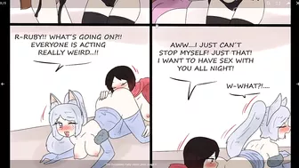 RWBY Lesbian & Yuri & Girls Only The Halloween Party Comic Porn