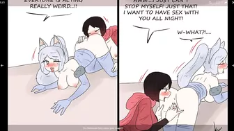 RWBY Lesbian & Yuri & Girls Only The Halloween Party Comic Porn