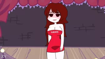 Verification video (Animation cartoon boobs inflation Friday night funking)