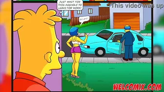 Barty fucking his friend's mother - The Simptoons Simpsons porn