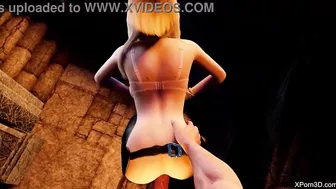 3D Porn Blonde Teen fucking anal sex Teaser