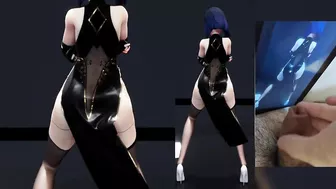 Genshin Impact Yelan Dance with See Through Dress