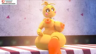 FNAF FUTA POV BLOWGOB WIT HOT ANIMATRONIC FUTANARI GIRL - FIVE NIGHT AT FRADDYS