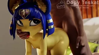 Ankha dando para o negão