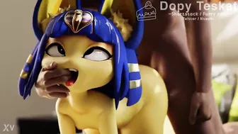 Ankha dando para o negão