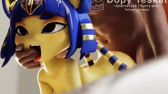 Ankha dando para o negão