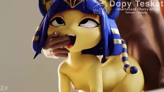 Ankha dando para o negão