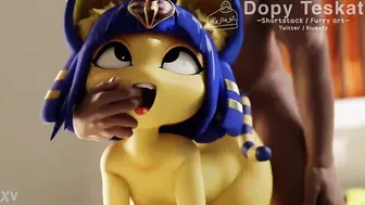 Ankha dando para o negão