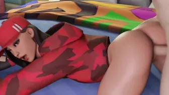 Fortnite porn Ruby Anal Doggystyle 3D animation