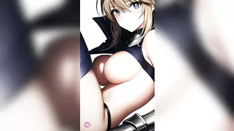 Rin & Saber tease you and stare at you until you come - Pmv Hentai