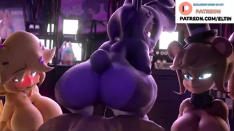 SWEET FURRY GIRL ENJOY RIDING ON DICK ???? | HOTTEST FURRY HENTAI FIVE NIGHT AT FREDDY'S 4K 60FPS