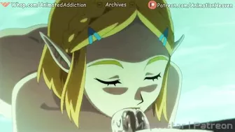 Zelda has a special Reward for Link || 4K