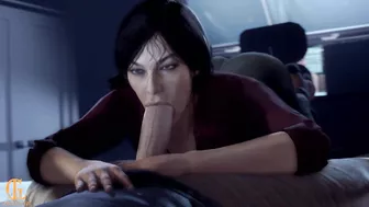 Chloe Frazer Blowjob (Uncharted)