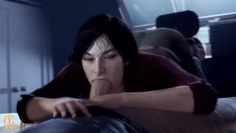 Chloe Frazer Blowjob (Uncharted)