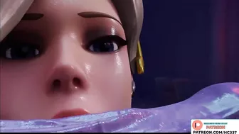 WIDOWMAKER FUTA GETTING BLOWJOB WROM MERCY AND PHARAH - OVERWATCH FUTANARI HENTAI 3D ANIMATED 60FPS