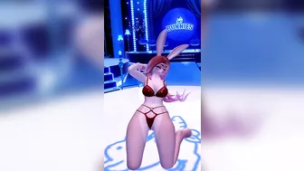 Sexy furry bunny girl dance (VR Vtuber)