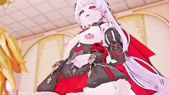 Theresa Apocalypse Honkai Impact 3 3D HENTAI Shortver