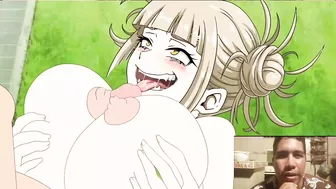 Himiko Toga is very horny and her best friend gives her hard with his big penis