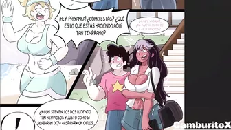 Steven Folla El Mojado y Peludo Coño de la Dra. Maheswaran - Steven Universe Hentai