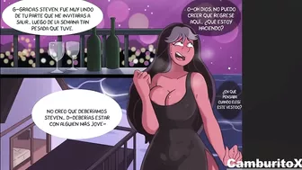 Steven Folla El Mojado y Peludo Coño de la Dra. Maheswaran - Steven Universe Hentai