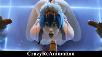 Overwatch Porn Parody - Kiriko Animation 3D (Hard Sex) (Hentai)