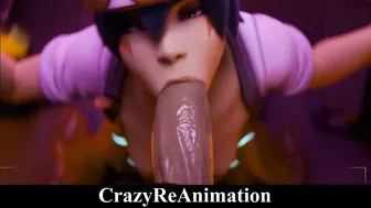 Overwatch Porn Parody - Kiriko Animation 3D (Hard Sex) (Hentai)