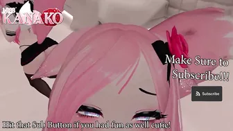 VTUBER CAT GIRL gives you a BJ while you get a view UP HER SKIRT!!!! CUM IN MOUTH FINISH!!!!