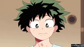 My hero academia Izuku Midoriya and Uraraka have beautiful sex