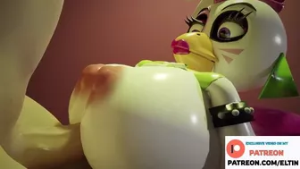 CUTE FURRY ANIMATRONIC GIRL DO HOT TITSJOB AND CREAMPIE FUCKING | AMAZING FNAF CHICA HENTAI ANIMATED