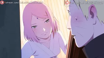 Naruto Pounding Sakura || 4K