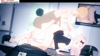 FUTANARI HAYASAKA HARD FUCK CHIKA ON TABLE - HOTTEST KAGUYA SAMA 3D ANIMATED HIGH QUALITY 60FPS