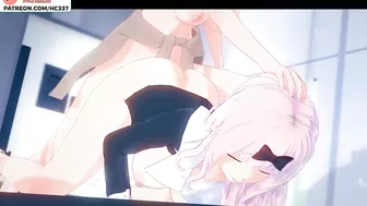 FUTANARI HAYASAKA HARD FUCK CHIKA ON TABLE - HOTTEST KAGUYA SAMA 3D ANIMATED HIGH QUALITY 60FPS