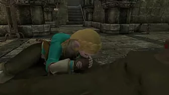 Zelda TOTK Banged by Ganondorf