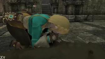 Zelda TOTK Banged by Ganondorf