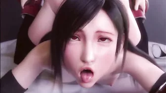 final fantasy Tifa play game and fucked Uncensored 60 FPS High Quality