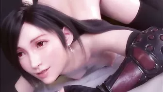 final fantasy Tifa play game and fucked Uncensored 60 FPS High Quality