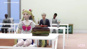 [TRAILER] SAILOR MOON CHEATING ON BOYFRIEND WITH TWO CLASSMATES