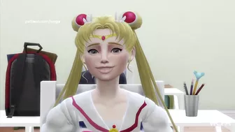 [TRAILER] SAILOR MOON CHEATING ON BOYFRIEND WITH TWO CLASSMATES