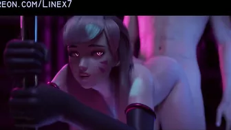 DVA FUCKED IN THE STRIP CLUB HENTAI