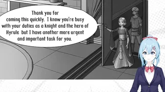 Zelda: A Night with the Princess [Fan Comic] Link and Zelda Hentai