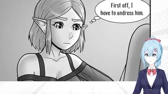 Zelda: A Night with the Princess [Fan Comic] Link and Zelda Hentai