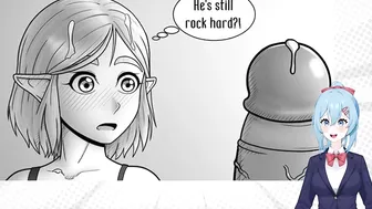 Zelda: A Night with the Princess [Fan Comic] Link and Zelda Hentai