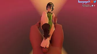 Toph Footjob