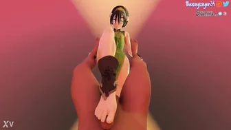 Toph Footjob