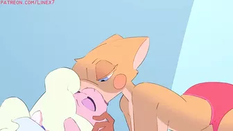 FURRY LESBIAN HAVE FIRST SEX AT HOME