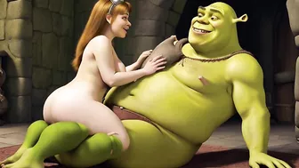 Fiona is Longing For an Ogre Sized Dick to Fill Her Up - Shrek Porn Parody