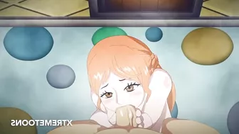 One Piece - Nami Double Fuck - Hentai Uncensored Cartoon P4