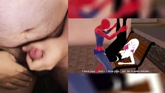 Spider-Man fuck big ass gwen 3D Game