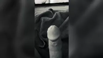 Throbbing cock cums pt2